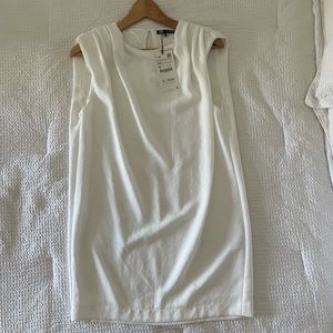 Zara white dress!